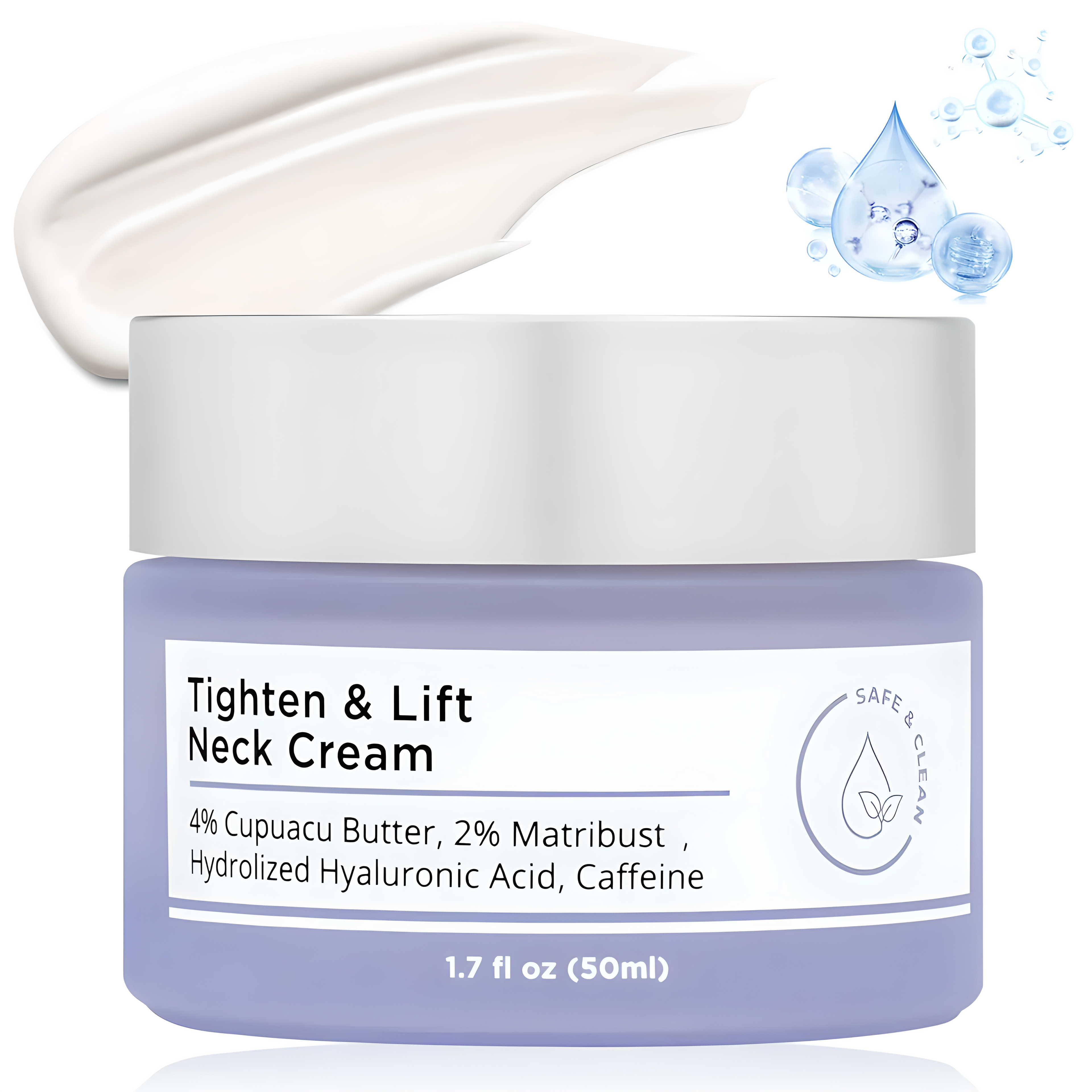 Advanced face and neck lifting cream for tightening the skin and wrinkle reduction